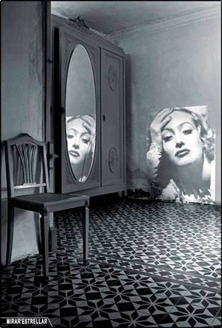 Silvie & Chérif Defraoui_ROOMS (Lieux de mémoire VI)_Mirar-Estrellarl_1976, 2003_210x130 cm_Galerie Susanna Kulli_Zuerich Galerie Susanna Kulli