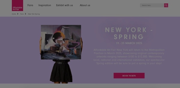 78 galleries at Affordable Art Fair 2025 New York, USA - 19 > 23 March 2025 @AAFNYC