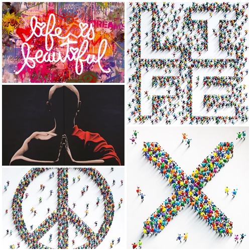 click to enlarge- double click to reduce Galerie de Bellefeuille, Toronto ON CANADA - New Acquisitions : David Drebin, Jane Waterous, Mr. Brainwash, Nicolas Ruel