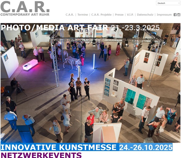 CONTEMPORARY ART RUHR 2025, Essen - March 21 > 23, 2025 @contemporaryartruhr