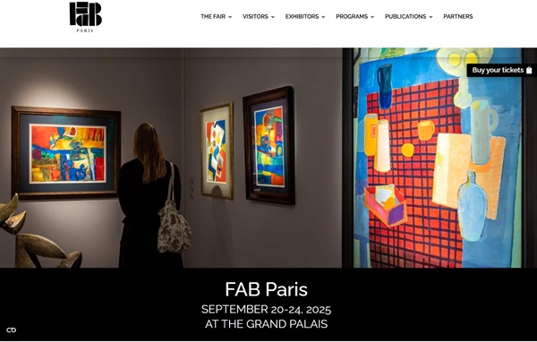 91 galleries at FAB PARIS 2025 Paris FRANCE - September 20 > 24, 2025 @fabparisfair