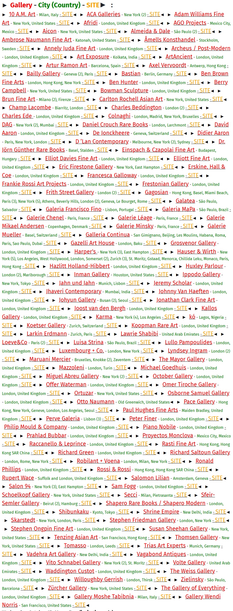 click to enlarge- double click to reduce Frieze Masters 2025, London UNITED KINGDOM - 16 > 19 October, 2025 @Friezeofficial