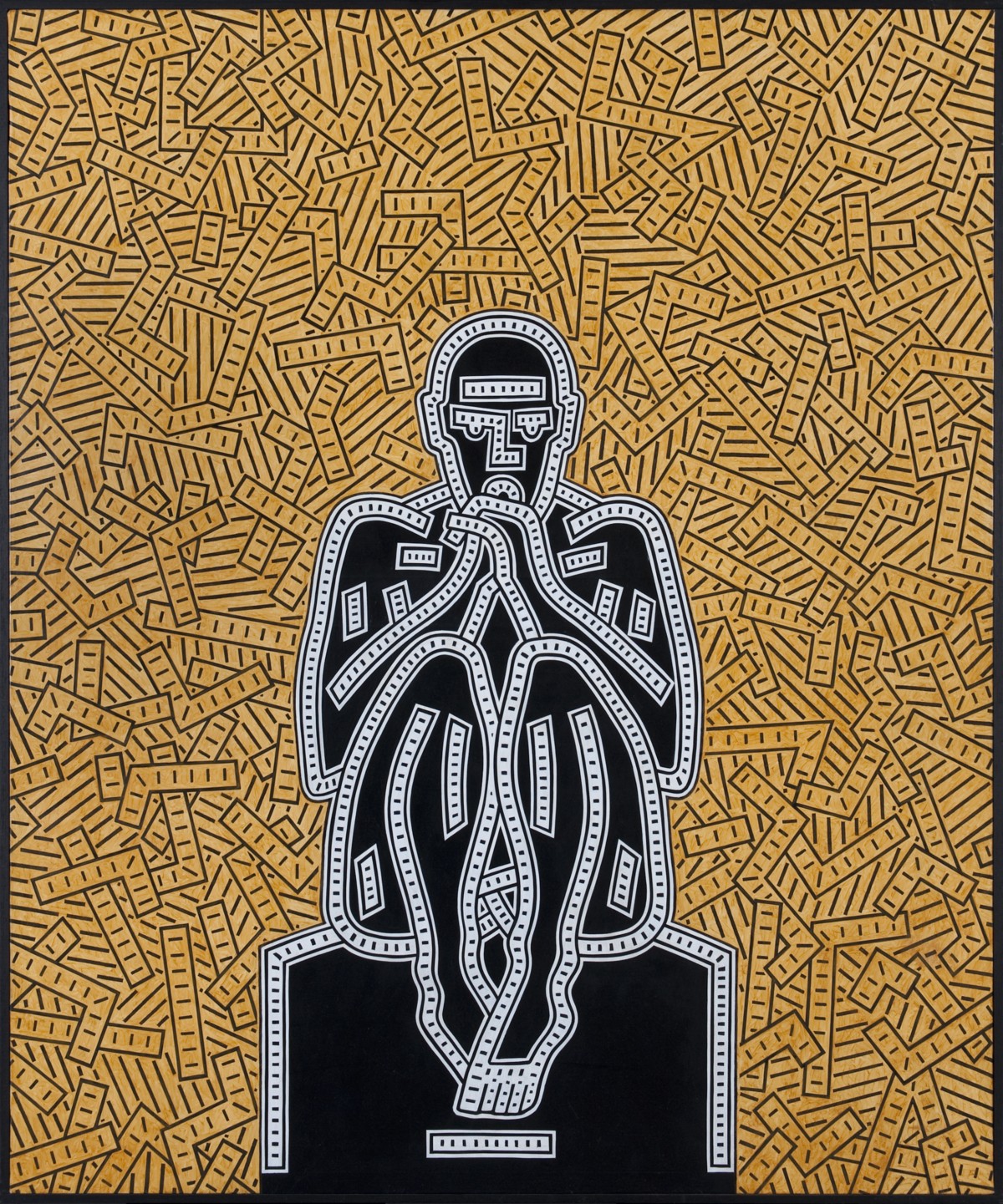 Senza titolo, 2009, acrilico su tela, cm. 120x100 Marco Catellani