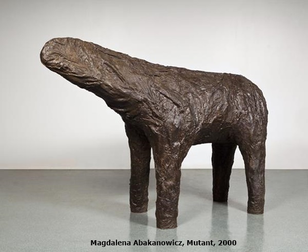 click to enlarge- double click to reduce Magdalena Abakanowicz, Mutant, 2000